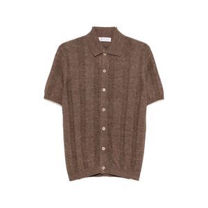 Brunello Cucinelli Men Linen And Cotton Blend Cardigan